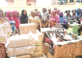 KANKAN : le PNUD dote les groupements féminins en matériels agricoles et de saponification