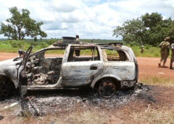 Axe Kankan-Kérouané : Un corps brûlé à bord d’un véhicule à Dabadou.