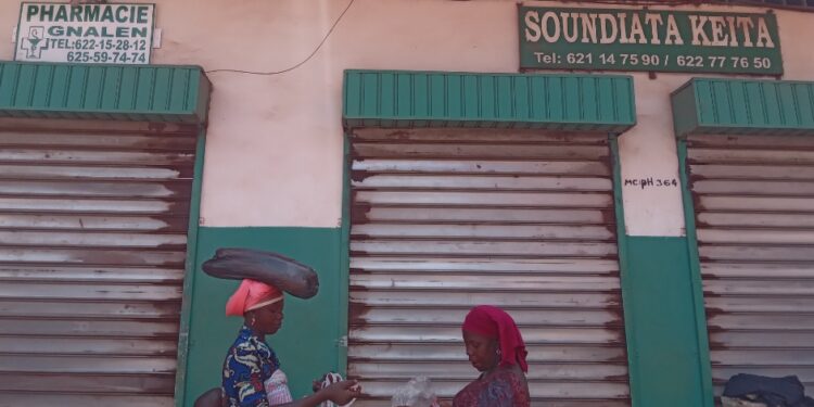 Kankan : Les points de vente des médicaments non agrées fermés ce jeudi (constat)