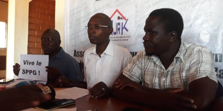 Kankan : l’antenne régionale du SPPG denonce les agissements et sanctions dont font face les Journalistes (Déclaration)