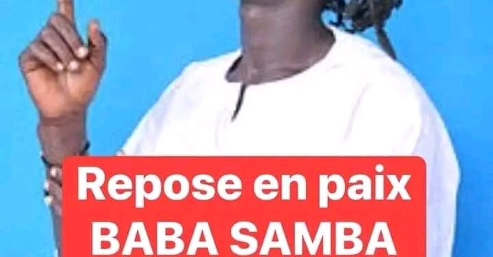 Mort de Baba Samba: Le Ministère de la culture était sur le point de rapatrier la dépouille (Source)