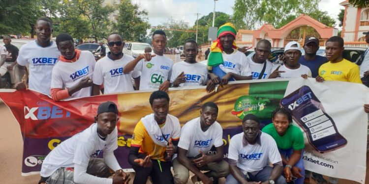 Kankan/L’An 64 de la Guinée : 1xBet était en plein cœur des festivités