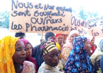 Kankan: les femmes manifestent contre la cherté des produits pharmaceutiques