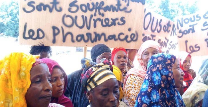 Kankan: les femmes manifestent contre la cherté des produits pharmaceutiques