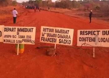 Kouroussa : la jeunesse en colère contre Kouroussa Gold Mining