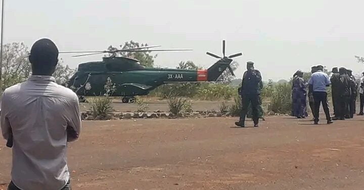 Visite inopinée : Le Colonel Mamadi Doumbouya à N’zerekoré