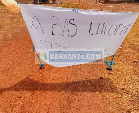 Société minière de Mandiana(SMM) : les travailleurs de l’ENCOREF en Grève.