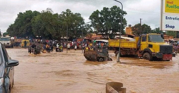 Siguiri : une inondation provoque 1 mort et d’importants dégâts matériels