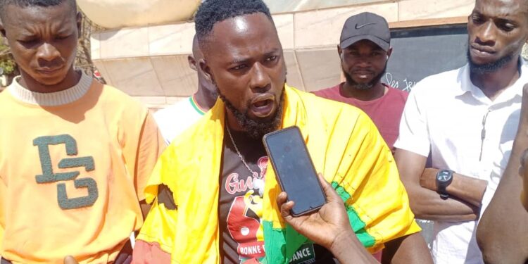 Kankan/CAN 2023: un groupe de jeunes plaident en faveur de Morlaye Sylla et Madi Camara