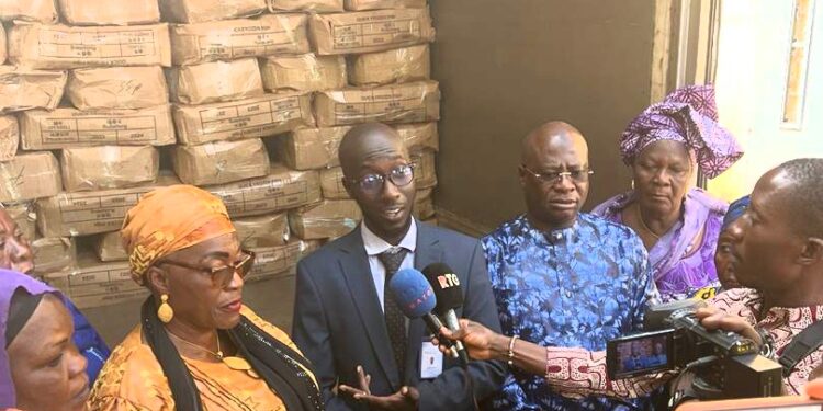 Matoto : Le Directeur communal de la pêche lance la campagne d&rsquo;approvisionnement des ménages en poissons