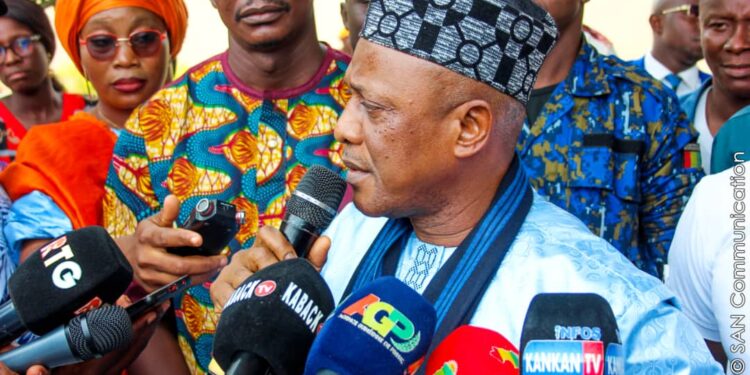 Kankan/Rehabilitation des medias d’Etat: Le Ministre Fana Soumah revient sur ses acquis et visions