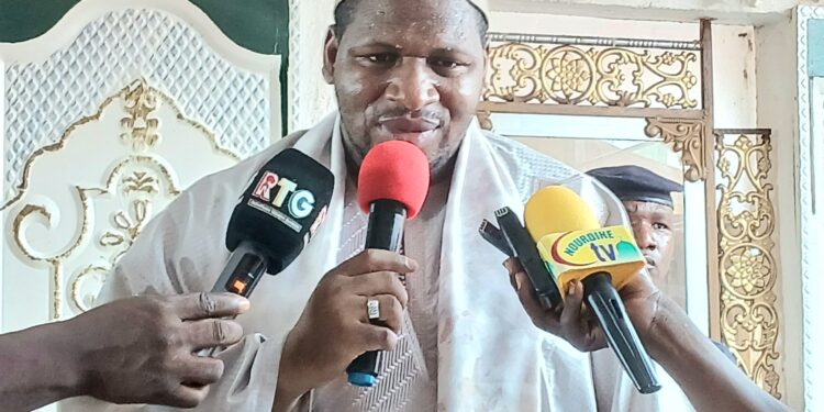 Religion/Kankan: Elhadj Cheick Souleymane Sidibé donne de precieux conseils aux fideles musulmans