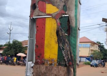 Kankan: l&rsquo;effigie du Général Mamadi Doumbouya brulée puis restaurée