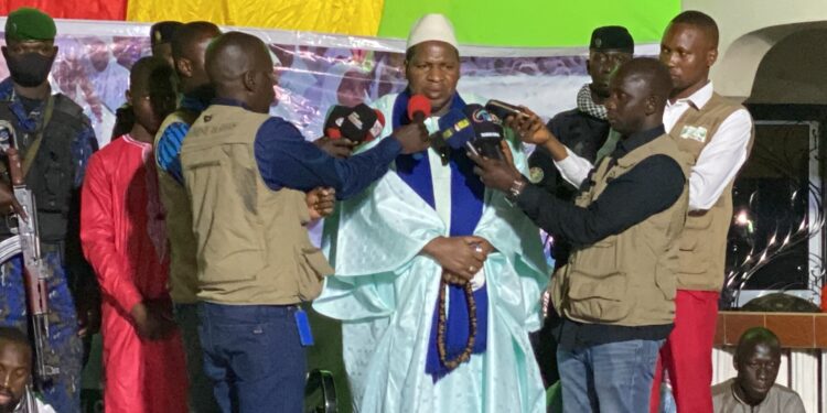 Djansoumana: Elhadj cheick Souleymane invite le Général Mamadi Doumbouya à se présenter aux élections