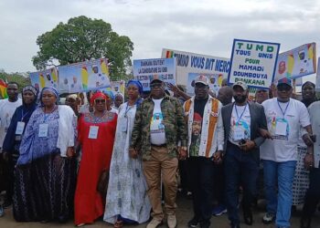 Kankan : Diankana se mobilise en force pour soutenir le Général Mamady Doumbouya…