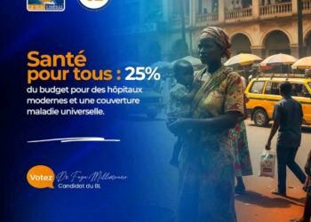 Guinée : Dr Faya Millimouno compte affecter 25 % du budget national à la santé