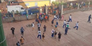 Boké/grève des enseignants : le Complexe Scolaire ALDEX attaqué, des bléssés enregistrés