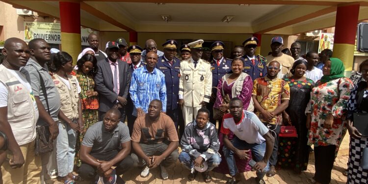 Kankan/présentation de vœux du nouvel an : le gouverneur promet une franche collaboration avec la presse.