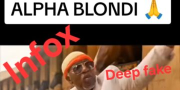 Faux :  Alpha Blondy n’a pas chanté pour TOUMBA, c’est un deep fake.