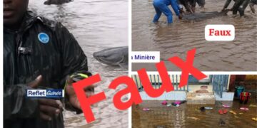 Fortes pluies à Conakry : quand les images générées et manipulées par l&rsquo;IA sèment le désordre informationnel (débunking)