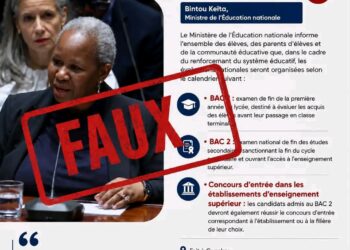Guinée : Un faux communiqué attribué au MENA-ETFP (debunking)
