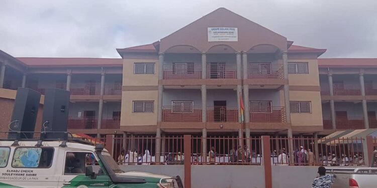 Kankan : la nouvelle école d’El hadj Cheick Souleymane Sidibé inaugurée